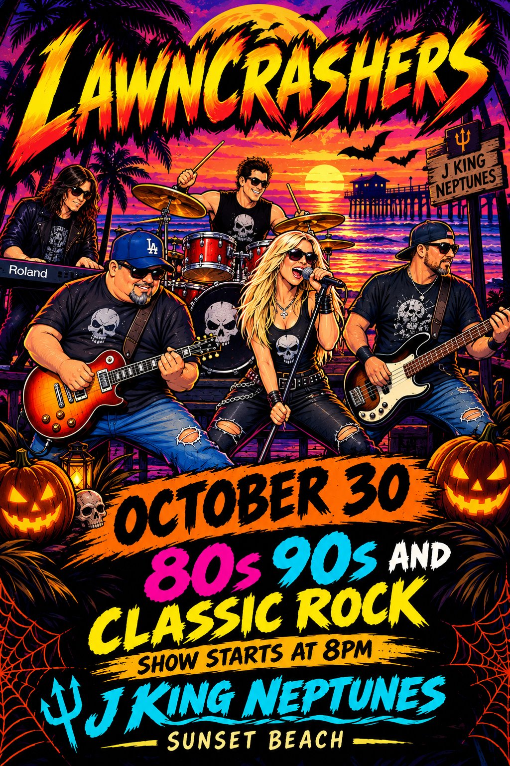 Lawncrashers flyer